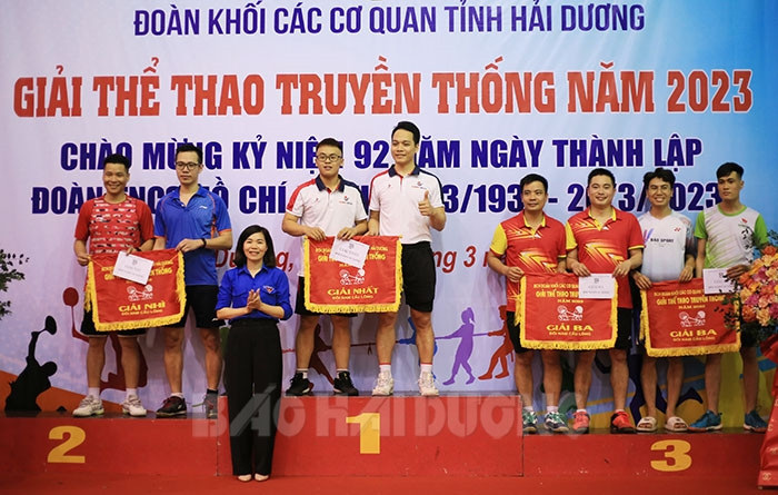 200 thanh niên tham gia Giải thể thao truyền thống Đoàn Khối các cơ quan tỉnh Hải Dương năm 2023